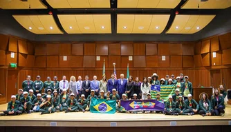 Estudantes piauienses no intercâmbio educacional