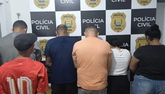 Polícia Civil realiza prisões em flagrante durante operação em Gilbués