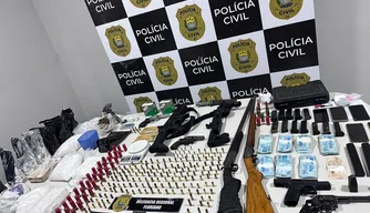 Denarc prende 14 pessoas e apreende drogas durante operação em Floriano