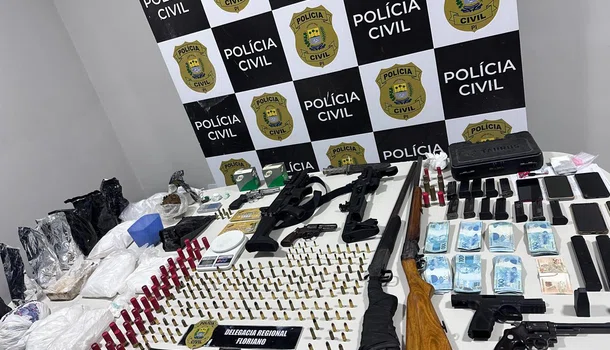 Denarc prende 14 pessoas e apreende drogas durante operação em Floriano