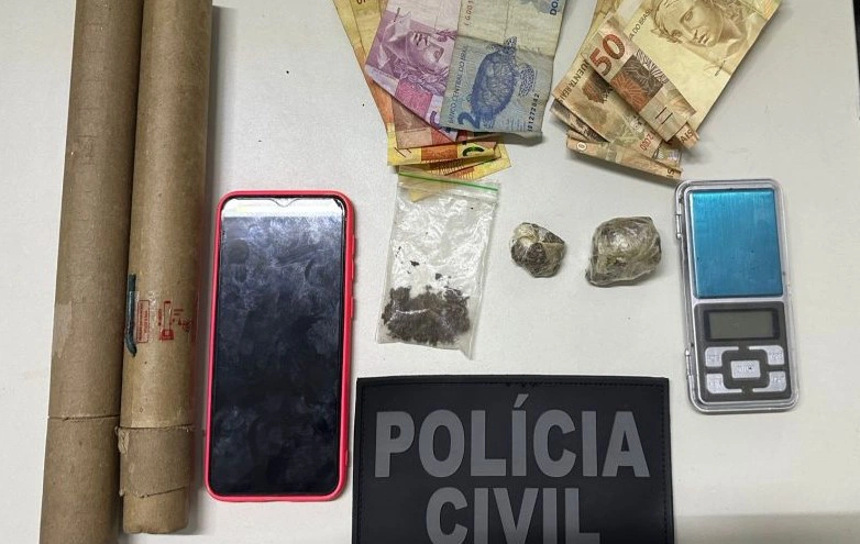 Polícia Civil prende suspeito de tráfico de drogas na zona norte de Teresina