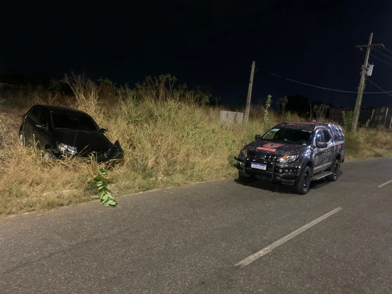 Polícia Militar apreende veículo usado em série de assaltos na zona Leste de Teresina