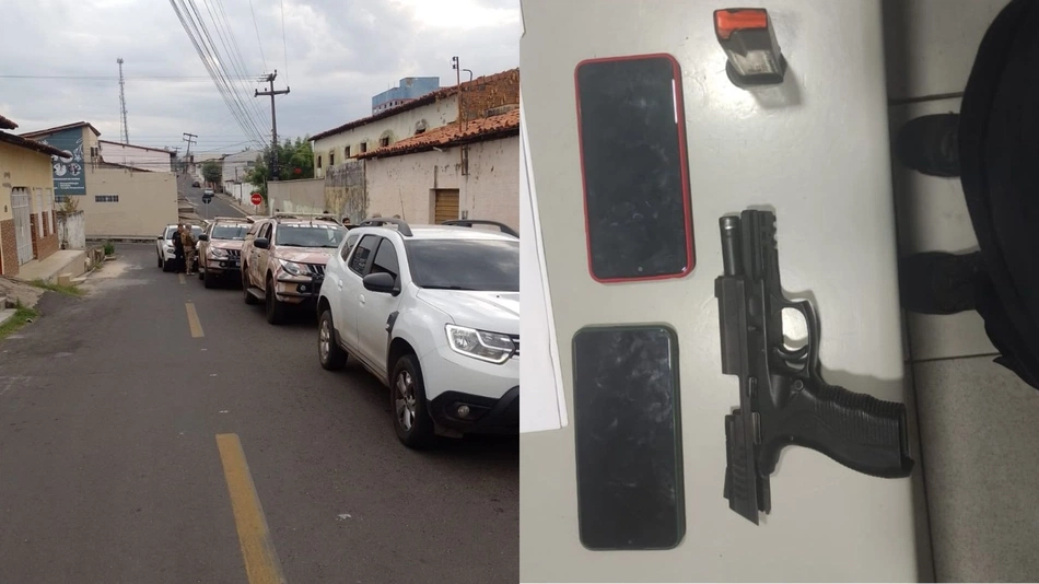 Polícia prende suspeitos de roubo à loja durante operação em Teresina