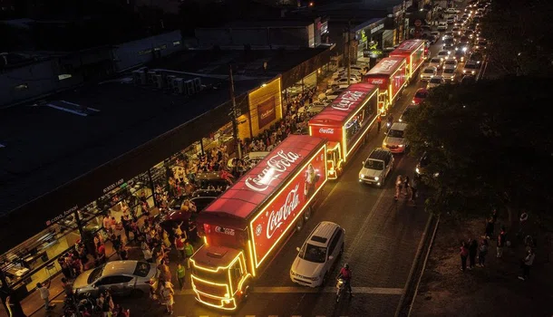 Caravana de Natal da Coca-Cola percorrerá Teresina nesta quarta (30)