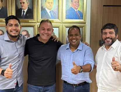 União Brasil declara apoio à recondução de Enzo Samuel na presidência da Câmara