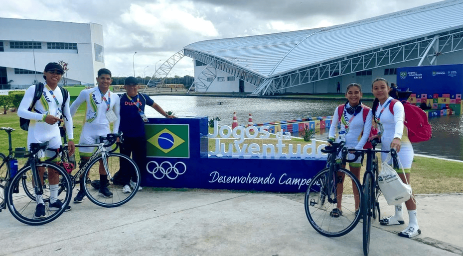 Os atletas nos Jogos da Juventude 2024, em João Pessoa, Paraíba