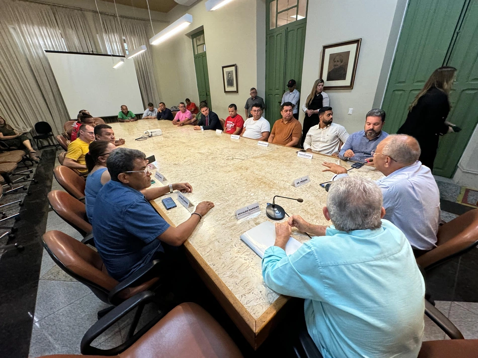 reuniao com representantes do SINTETRO