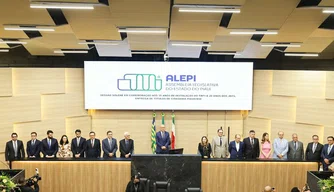 Solenidade realizada pela Assembleia Legislativa do Piauí (ALEPI)