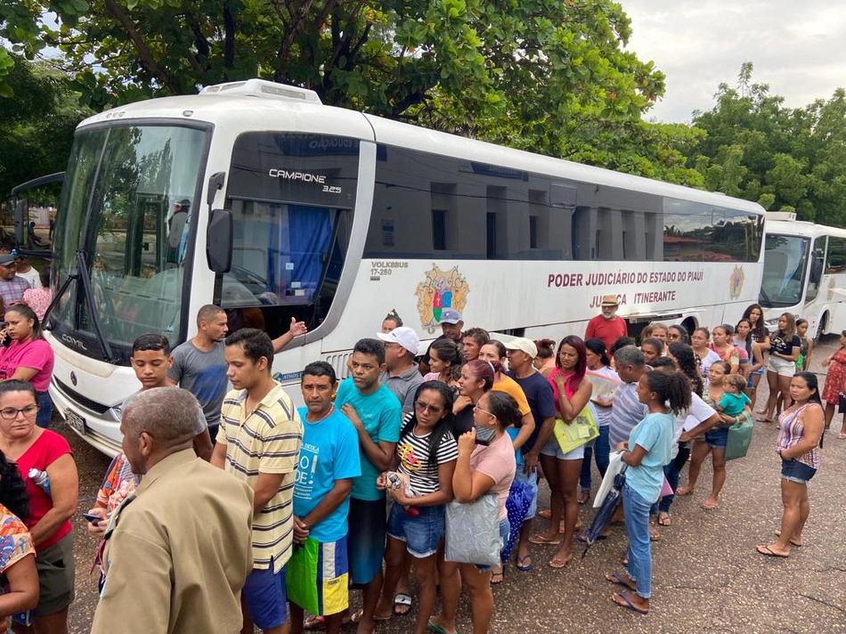 Trabalho da Justiça Itinerante no Piauí