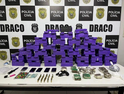 Draco apreende 130 tabletes de supermaconha durante operação em Teresina