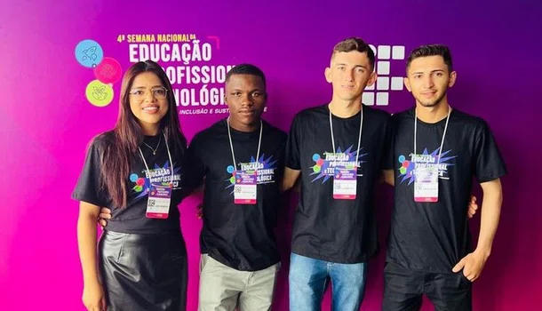 Estudantes da rede estadual na 4ª edição da Semana Nacional da Educação Profissional e Tecnológica