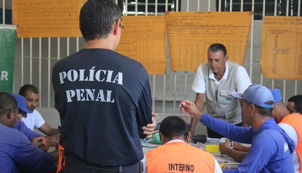 Curso com internos da Penitenciária Irmão Guido, em Teresina