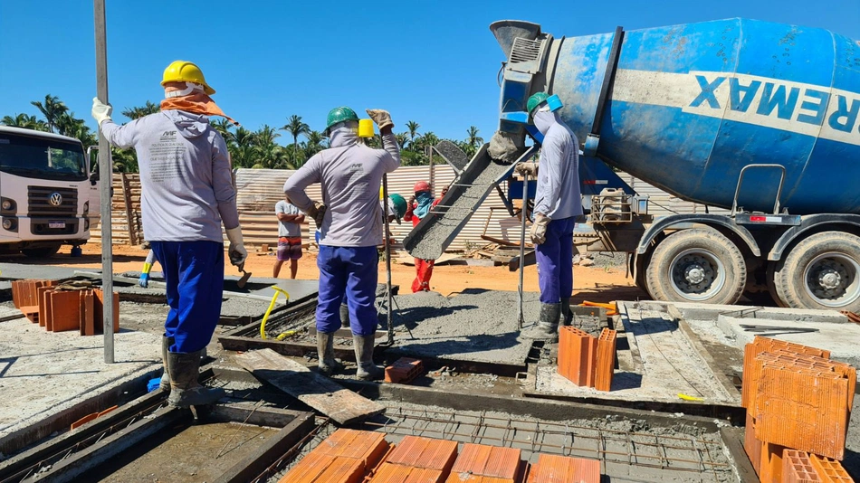 Trabalhadores em construção civil