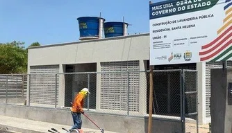 Idepi finalizando as obras em União