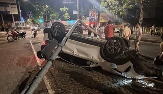 Acidente na Zona Leste de Teresina