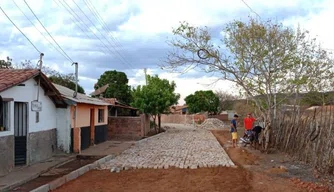 Obras de pavimentação