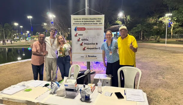 Campanha Dezembro Vermelho em Parque da Cidadania