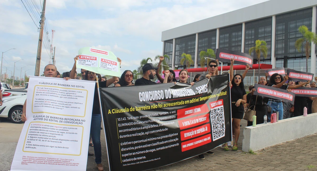 Manifestação no TJ-PI.