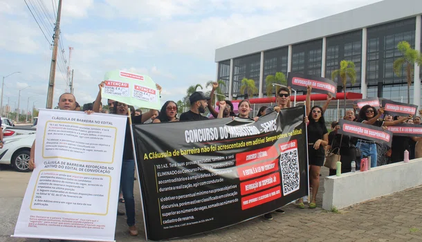 Manifestação no TJ-PI.