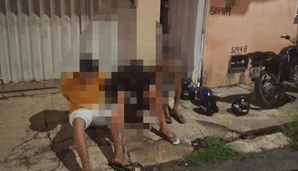 PM-PI prende três suspeitos de roubos na zona sudeste de Teresina