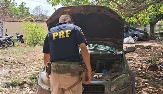 Apreensão de veiculo em Piracuruca