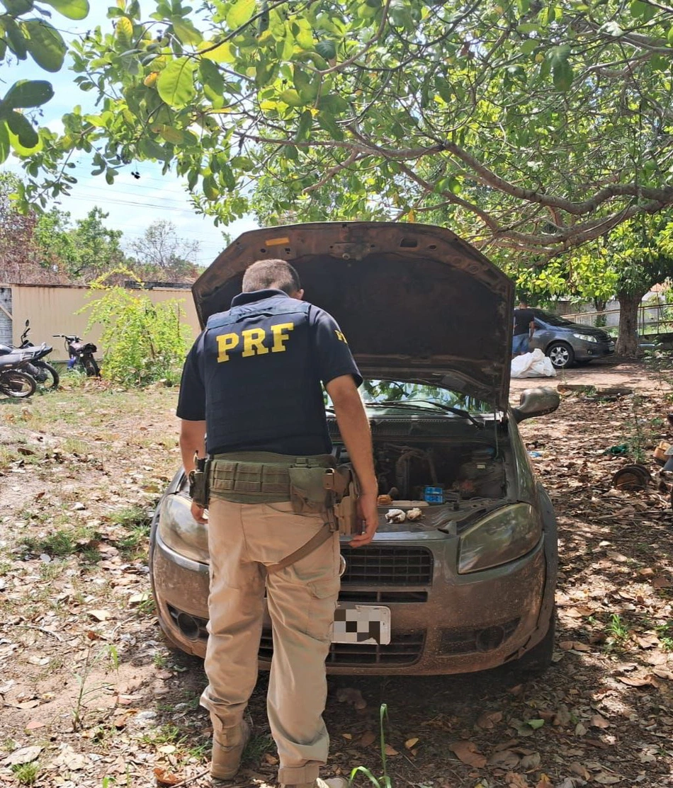 Apreensão de veiculo em Piracuruca