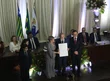 Sílvio Mendes durante diplomação