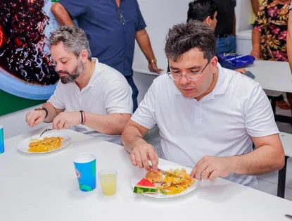 Rafael Fonteles inaugura Restaurante Popular em Parnaíba