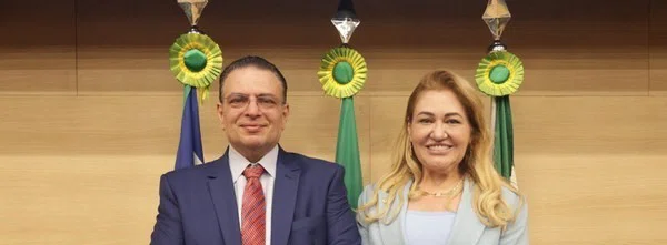 Simone Pereira (MDB) e Gessivaldo Isaías (Republicanos)