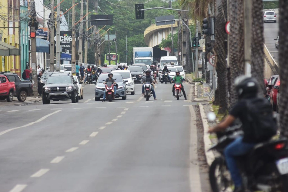 Tráfego de veículos em Teresina