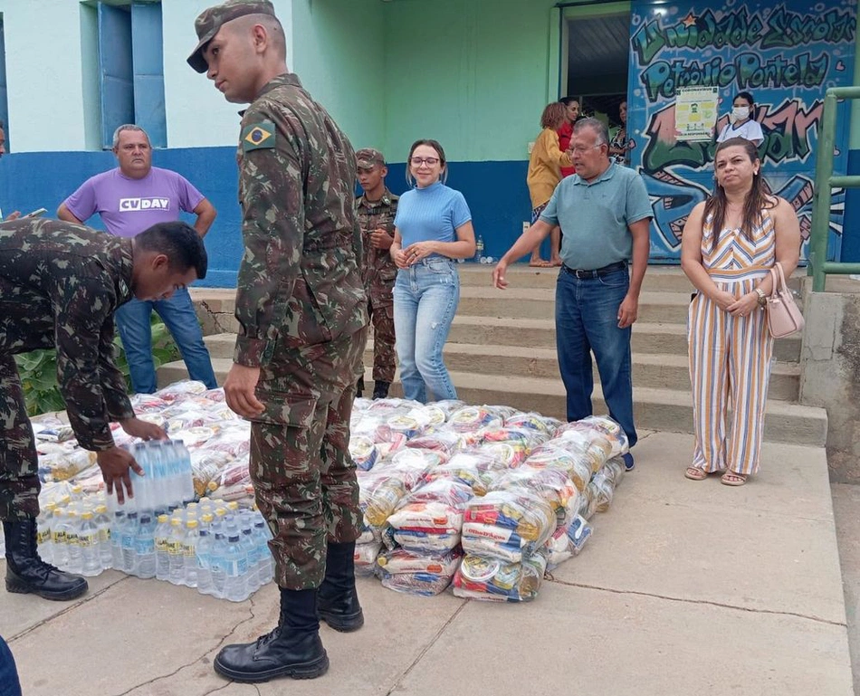 As doações podem ser entregues em Teresina e Picos