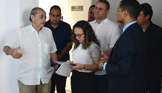 Visita técnica do prefeito de Teresina Silvio Mendes as secretarias