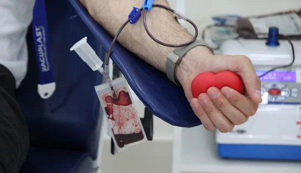 Campanha de doação de sangue da Sejus