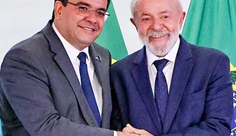 Presidente Lula e governador Rafael Fonteles