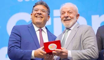 Presidente Lula e governador Rafael Fonteles