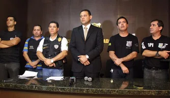 Autoridades policiais do Piauí e Maranhão prticiparam da operação