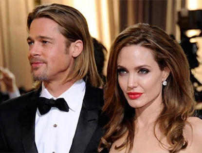 Brad Pitt e Angelina Jolie 