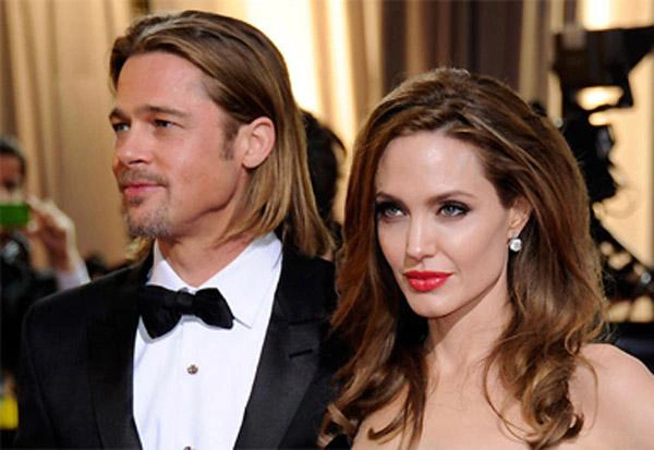 Brad Pitt e Angelina Jolie 