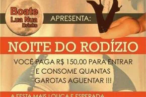 Imagem oferece rodízio de mulheres por R$150,00