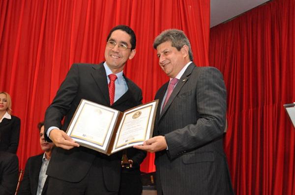 Cerimônia de entrega da Medalha do Mérito Industrial .(Imagem:Divulgação)