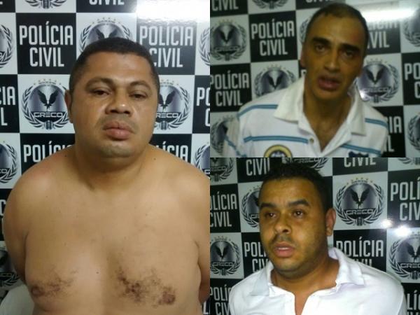 Flávio Júnior de Figueiredo, Marcos Paulo Chini e Gilson Cardoso dos Santos(Imagem:Divulgação)