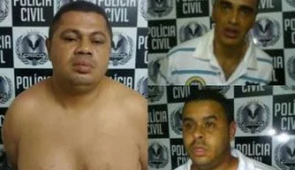 Flávio Júnior de Figueiredo, Marcos Paulo Chini e Gilson Cardoso dos Santos