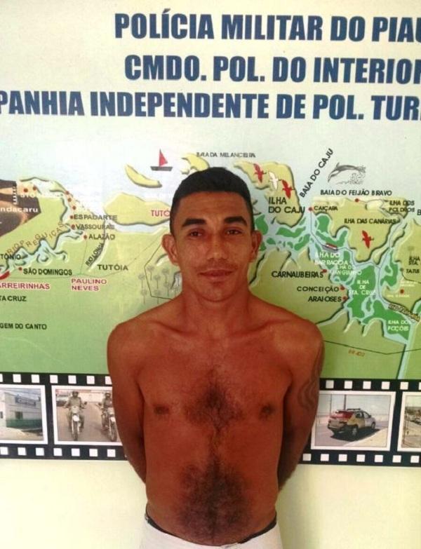 João Batista de Silva Lima preso por tráfico de drogas(Imagem:Reprodução)