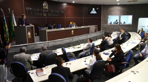Sessão na Câmara Municipal de Teresina(Imagem:Reprodução)