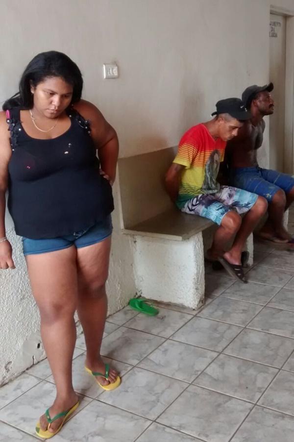 Trio foi preso em flagrante(Imagem:Divulgação)