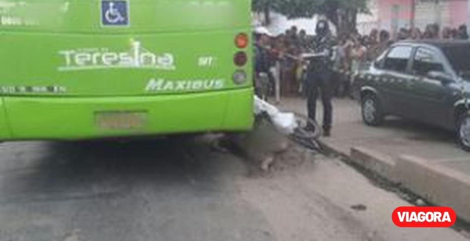 Doméstica é Esmagada Por ônibus Ao Se Desequilibrar E Cair De Bicicleta Em Teresina Viagora 6295